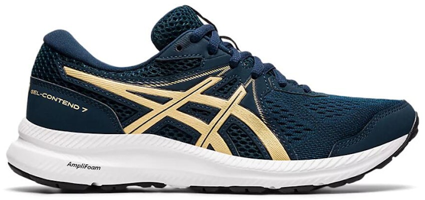 (Women) ASICS Gel Contend 7 'French Blue Champagne' 1012A911-401 Order (Women) ASICS Gel Contend 7 'French Blue Champagne' 1012A911-401