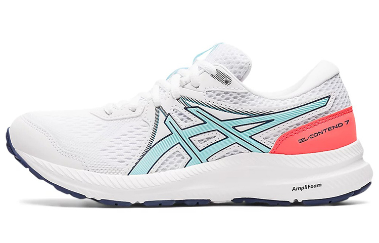 Buy (W) 亚瑟士 Gel Contend 7 '白色清蓝' 1012A911-960