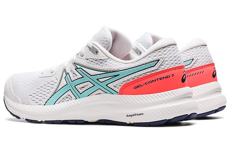 (W) ASICS Gel Contend 7 'White Clear Blue' 圖 4
