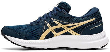 (Women) ASICS Gel Contend 7 Wide 'French Blue Champagne' 1012A910-401 (Women) ASICS Gel Contend 7 Wide 'French Blue Champagne' 1012A910-401