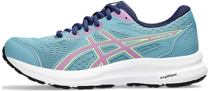 asics-gel-contend-8-gris-blue-hot-pink-women