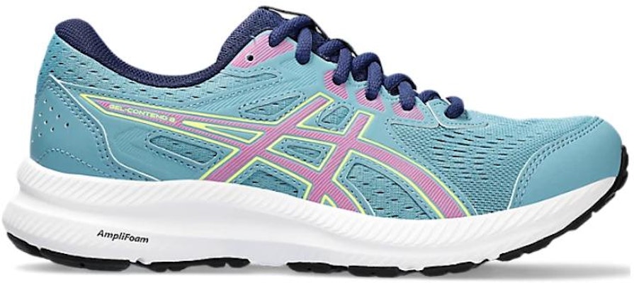 (W) アシックス ゲルコンテンド8 グレー/ブルー/ホットピンク 1012B320-409 Order (W) アシックス ゲルコンテンド8 グレー/ブルー/ホットピンク 1012B320-409