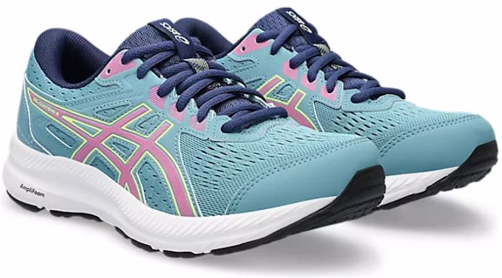 (W) 아식스 젤 컨텐드 8 '그레이 블루 핫핑크' 1012B320-409 Lookbook (W) 아식스 젤 컨텐드 8 '그레이 블루 핫핑크' 1012B320-409