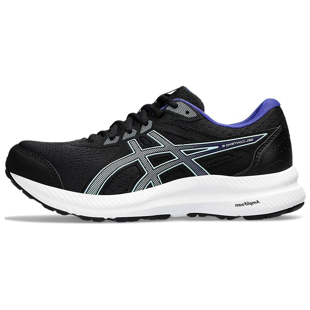 (Women) ASICS Gel Contend 8 Wide 'Black Aquarium'  1012B319-012