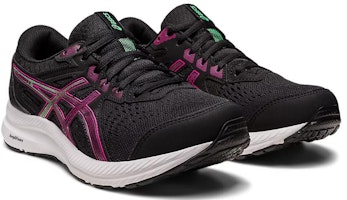 (W) 아식스 젤 컨텐드 8 와이드 '블랙 핑크 레이브' 1012B319-008 Lookbook (W) 아식스 젤 컨텐드 8 와이드 '블랙 핑크 레이브' 1012B319-008