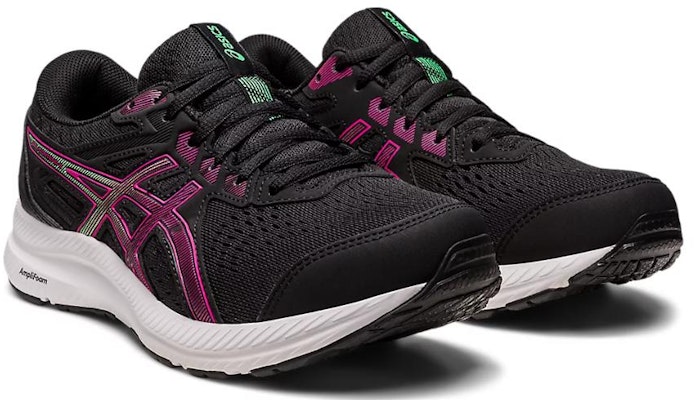 (W) ASICS Gel Contend 8 Wide 'Hitam Merah Jambu Rave' 1012B319-008 Lookbook (W) ASICS Gel Contend 8 Wide 'Hitam Merah Jambu Rave' 1012B319-008