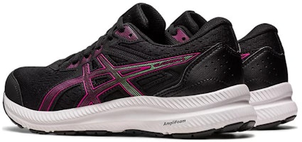 (W) 아식스 젤 컨텐드 8 와이드 '블랙 핑크 레이브' 1012B319-008 Shop (W) 아식스 젤 컨텐드 8 와이드 '블랙 핑크 레이브' 1012B319-008