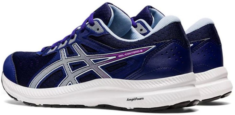 (Women) ASICS Gel Contend 8 Wide 'Dive Blue' 1012B319-402 Shop (Women) ASICS Gel Contend 8 Wide 'Dive Blue' 1012B319-402