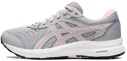 (Women) ASICS Gel Contend 8 Wide 'Piedmont Grey Frosted Rose' 1012B319-022 (Women) ASICS Gel Contend 8 Wide 'Piedmont Grey Frosted Rose' 1012B319-022
