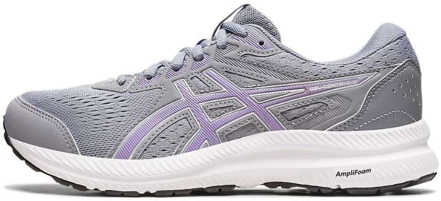 (Women) ASICS Gel Contend 8 Wide 'Sheet Rock Digital Violet' 1012B319-025 Buy (Women) ASICS Gel Contend 8 Wide 'Sheet Rock Digital Violet' 1012B319-025