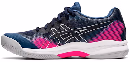 (Women) ASICS Gel-Court Hunter 2 Blue/ 'Pink' 1072A065-401 (Women) ASICS Gel-Court Hunter 2 Blue/ 'Pink' 1072A065-401