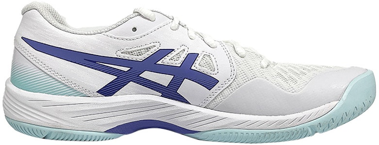 (W) ASICS Gel Court Hunter 3 'Putih Biru Violet' 1072A090-100 Order (W) ASICS Gel Court Hunter 3 'Putih Biru Violet' 1072A090-100