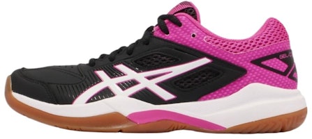 (Women) ASICS Gel Court Hunter 'Black Pink Glow' 1072A015-001 (Women) ASICS Gel Court Hunter 'Black Pink Glow' 1072A015-001