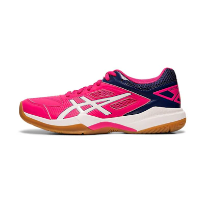 (W) ASICS Gel Court Hunter 'Peacoat Flash Coral'