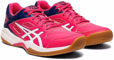 Lookbook (W) ASICS Gel Court Hunter 'Peacoat Flash Coral' Lelaki Kasut Sukan. 1072A015-420