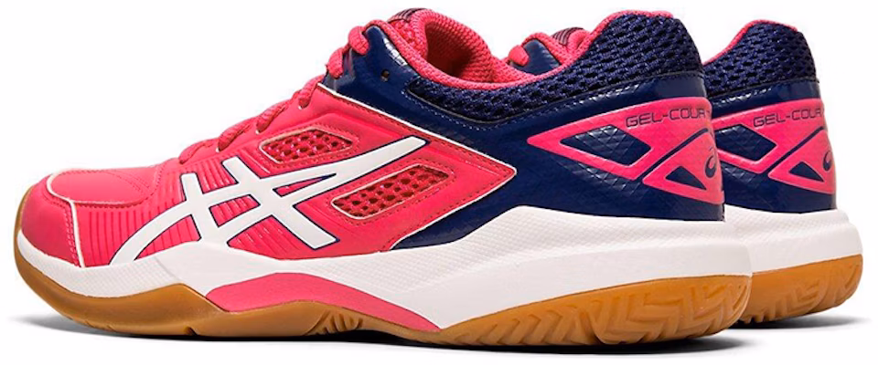 (Women) ASICS Gel Court Hunter 'Peacoat Flash Coral' 1072A015-420 Shop (Women) ASICS Gel Court Hunter 'Peacoat Flash Coral' 1072A015-420