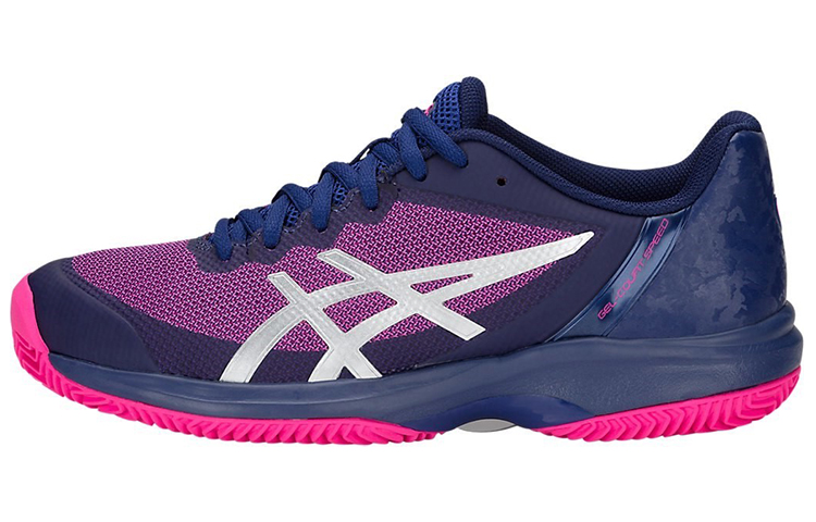 (Women) ASICS Gel-Court Speed Clay 'Blue Purple' E851N-400