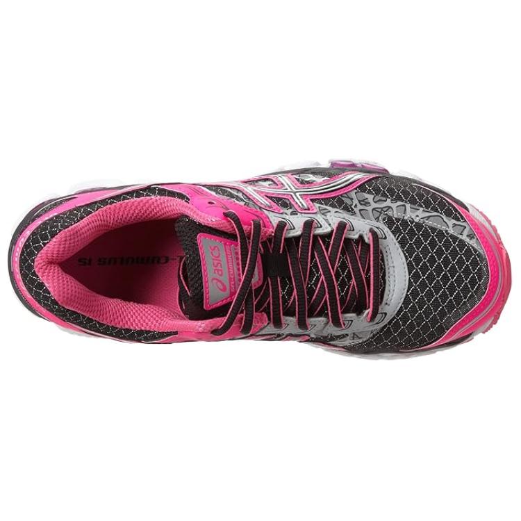 Shop (W) 亚瑟士Gel Cumulus 15 Lite Show“黑色”跑鞋 T3D5N-9099