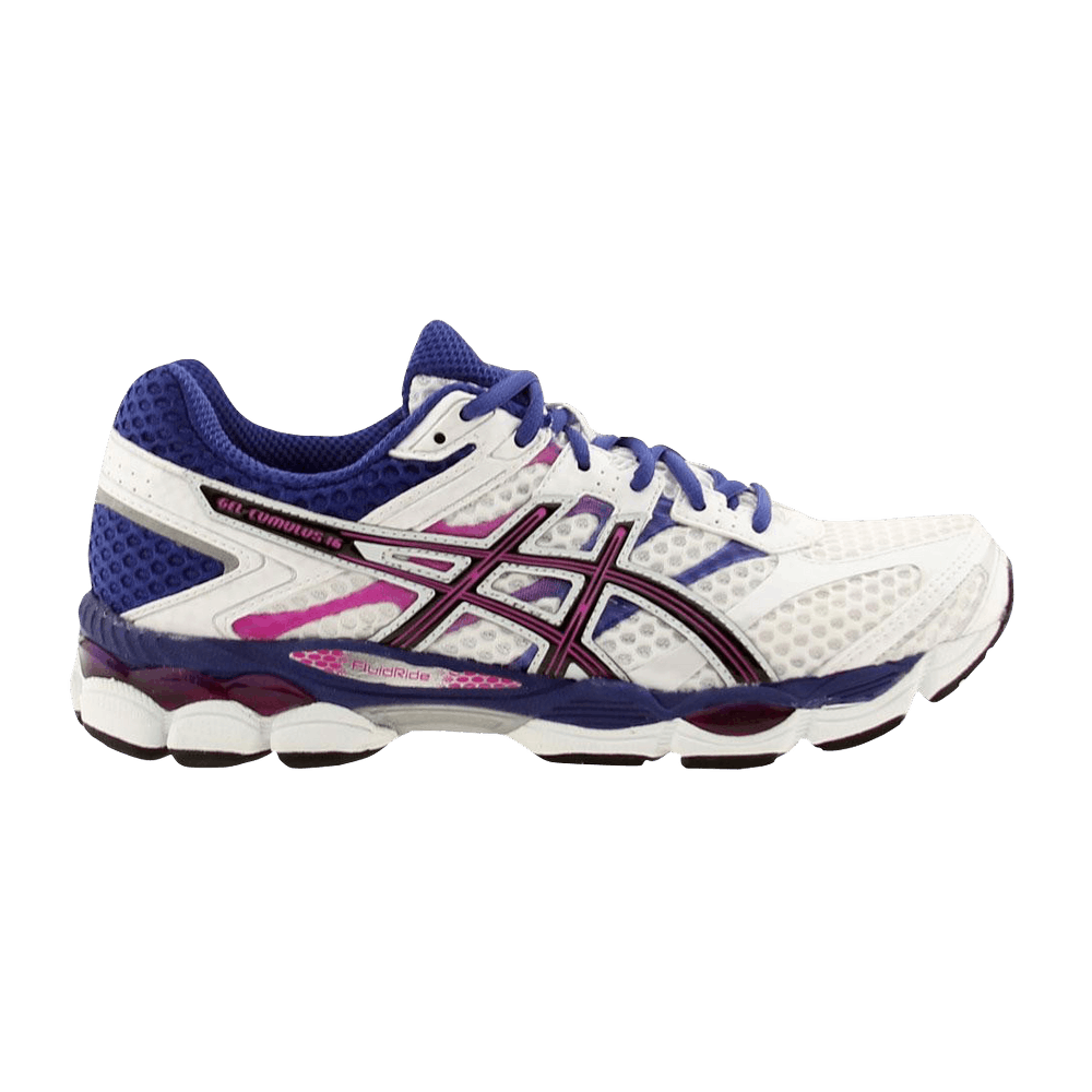 (Women) ASICS Gel Cumulus 16 'White'  T489N-0190