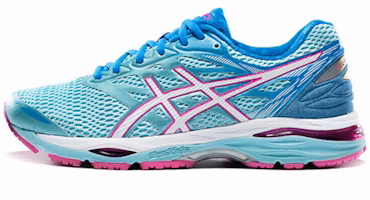 (Women) ASICS Gel-Cumulus 18 Sneakers 'Blue Pink' T6C8N-6701 (Women) ASICS Gel-Cumulus 18 Sneakers 'Blue Pink' T6C8N-6701