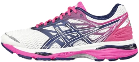 (Women) ASICS Gel-Cumulus 18 'White Blue Pink Patchwork' T6C8N-0149