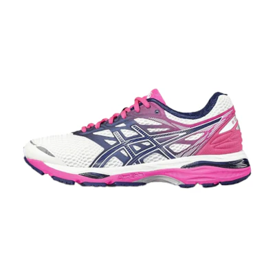 (W) ASICS Gel-Cumulus 18 'White Blue Pink Patchwork'