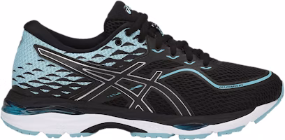 (Women) ASICS Gel Cumulus 19 'Black Porcelain Blue' T7B8N-9014 (Women) ASICS Gel Cumulus 19 'Black Porcelain Blue' T7B8N-9014
