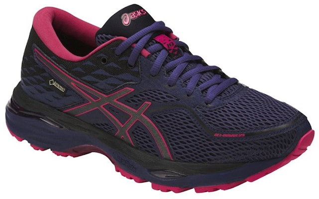 (Women) ASICS Gel-Cumulus 19 G-TX 'Black Purple' T7C7N-4990 Lookbook (Women) ASICS Gel-Cumulus 19 G-TX 'Black Purple' T7C7N-4990