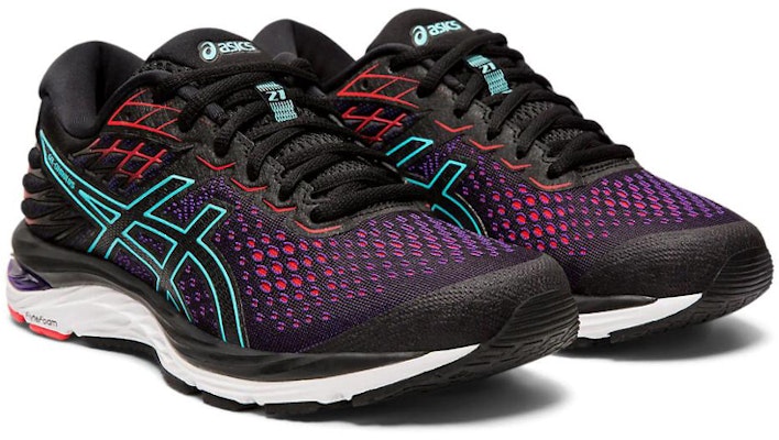 (W) ASICS Gel Cumulus 21 'Hitam Laser Merah Jambu' 1012A468-002 Lookbook (W) ASICS Gel Cumulus 21 'Hitam Laser Merah Jambu' 1012A468-002