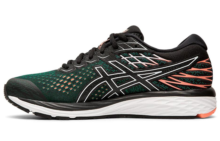 (Women) ASICS Gel Cumulus 21 'Black Sun Coral'  1012A468-003