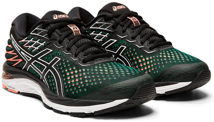 (W) ASICS Gel Cumulus 21 ''Schwarz Sonnenkoralle'' 1012A468-003 Lookbook (W) ASICS Gel Cumulus 21 ''Schwarz Sonnenkoralle'' 1012A468-003