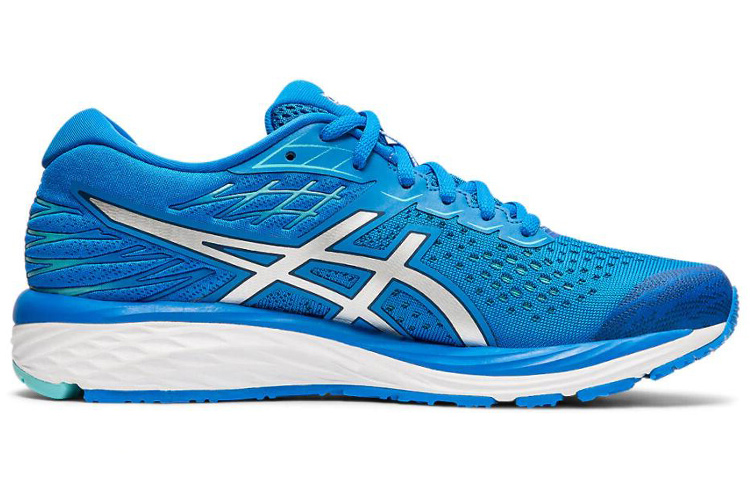 Order (W) ASICS Gel Cumulus 21 ''Directoire Blau Silber'' 1012A468-400