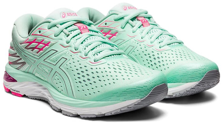 (W) ASICS Gel-Cumulus 21 Sepatu Sneakers Hijau Peppermint 1012A468-300 Lookbook (W) ASICS Gel-Cumulus 21 Sepatu Sneakers Hijau Peppermint 1012A468-300