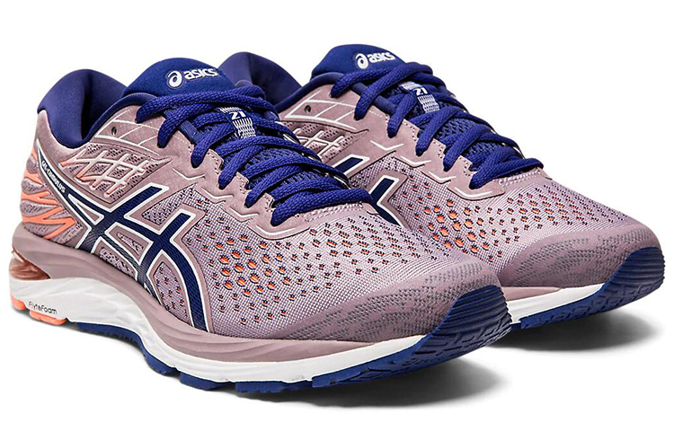Lookbook (W) ASICS Gel Cumulus 21 ''Violet Blush Dive Blue'' Hardloopschoenen 1012A470-500
