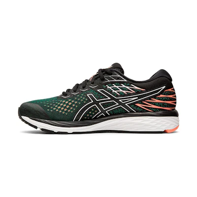 (W) ASICS Gel Cumulus 21 Wide 'Black Sun Coral'