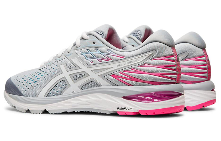 Shop (W) ASICS Gel Cumulus 21 Wide ''Grigio Piedmont Rosa'' 1012A469-020