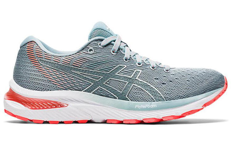 Order (W) アシックス ゲルクムラス グレー/ブルー/オレンジ 1012A740-020