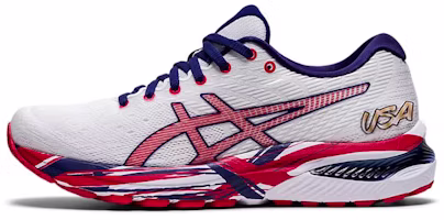 (Women) ASICS Gel Cumulus 22 'USA' 1012A976-100 (Women) ASICS Gel Cumulus 22 'USA' 1012A976-100