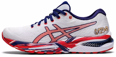 (Women) ASICS Gel Cumulus 22 'USA' 1012A976-100 (Women) ASICS Gel Cumulus 22 'USA' 1012A976-100