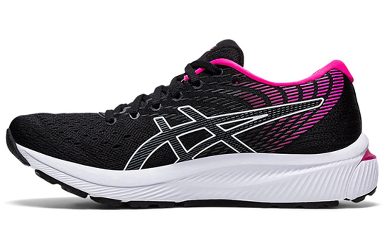 (Women) ASICS Gel Cumulus 22 D Wide 'Black Pink Glo'  1012A738-001