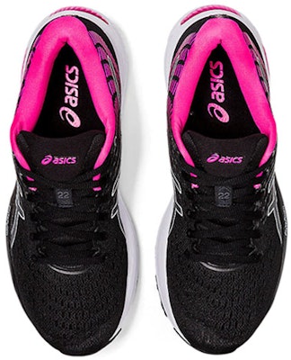 (Women) ASICS Gel Cumulus 22 D Wide 'Black Pink Glo' 1012A738-001 Shop (Women) ASICS Gel Cumulus 22 D Wide 'Black Pink Glo' 1012A738-001