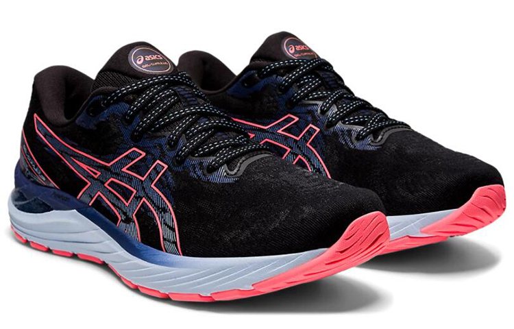 Lookbook (W) ASICS Gel Cumulus 23 ''Nero Blazing Coral'' 1012A888-019