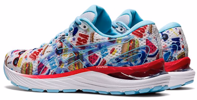 (W) ASICS Gel-Cumulus 23 'Putih Biru' 1012B128-100 Shop (W) ASICS Gel-Cumulus 23 'Putih Biru' 1012B128-100