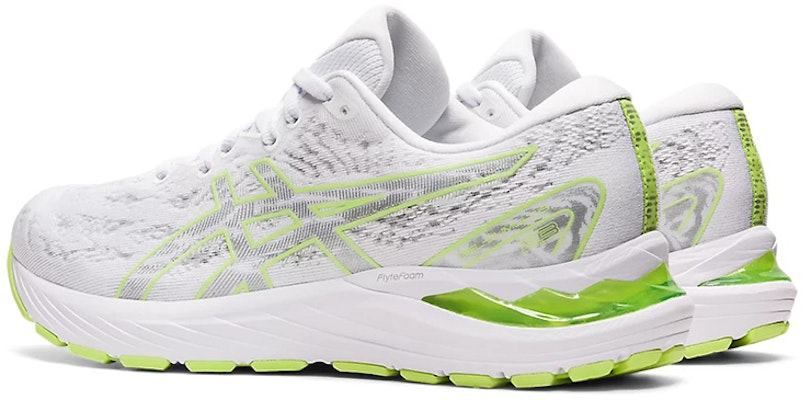 (W) 亚瑟士 ASICS Gel Cumulus 23 '白色青柠绿' 运动鞋 1012A888-103 Shop (W) 亚瑟士 ASICS Gel Cumulus 23 '白色青柠绿' 运动鞋 1012A888-103