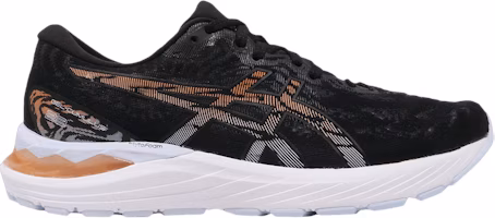 (Women) ASICS Gel Cumulus 23 Wide 'Black Sun Peach' 1012A889-003 (Women) ASICS Gel Cumulus 23 Wide 'Black Sun Peach' 1012A889-003