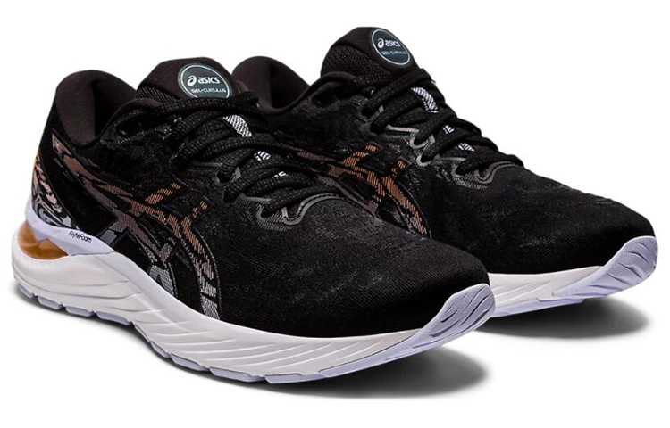 Lookbook (W) 亚瑟士Gel Cumulus 23宽版 '黑色太阳桃' 1012A889-003