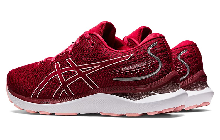 Shop (W) ASICS Gel Cumulus 24 ''Cranberry Frosted Rose'' Rose Givrée Canneberge 1012B206-600