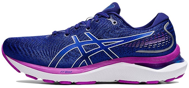 (W) 아식스 젤 쿠뮬러스 24 '다이브 블루 오키드' 1012B206-400 Buy (W) 아식스 젤 쿠뮬러스 24 '다이브 블루 오키드' 1012B206-400