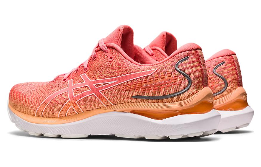 Shop (W) アシックス ゲルクムラス 24 パパイヤ 1012B206-706