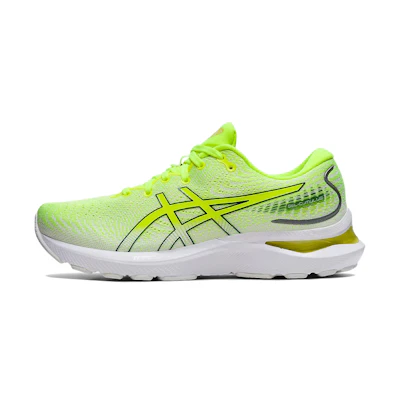 (W) ASICS Gel Cumulus 24 'Safety Yellow Velvet Pine'